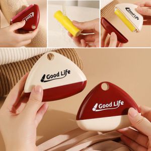 1/2/3Pcs Mini Washable Sticky Hair Remover Portable Reusable Lint Rollers Sticker Brush Home Hairs Carpet Clothes Cleaning Tools