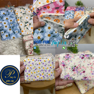 ของชำร่วยของขวัญ กระเป๋าใส่เหรียญขนาด 9x11.5 cm ลายน่ารักราคาถูก (เฉพาะกระเป๋า ไม่มีป้ายและถุงแก้วแบบยกโหล 12 ใบ)