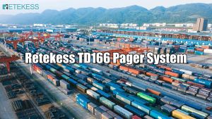 Retekess TD166 Restaurant Pager System Coaster Pagers for Restaurants 3 Miles Long Range Smart Alerts LCD Display PC-side Software Setting for Restaurant Coffee Clinic Factory