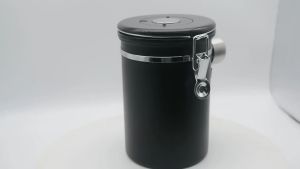 กล่องเก็บเมล็ดกาแฟ กระป๋องเก็บกาแฟ โถเก็บเมล็ดกาแฟ สแตนเลส ขนาด1.2L/1.5L/1.8L โถใส่กาแฟ โหลใส่กาแฟเม็ด โหลใส่กาแฟ โหลสเตนเลส โหลทึบแสง โหลแก้ว กล่องเก็บกาแฟ โถเก็บกาแฟ - Lazada