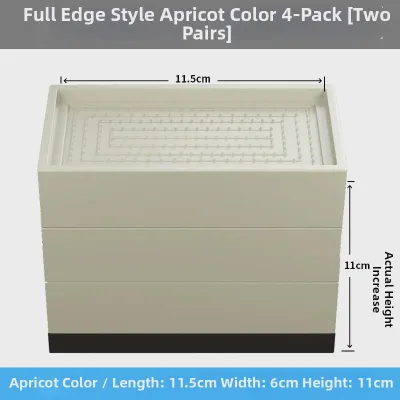 QIUZHISE | Heightening Slip-resistant Furniture Leg Risers
