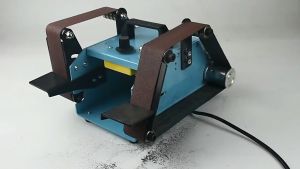 MESIN AMPLAS DUAL/DOUBLE BELT SANDER 900W