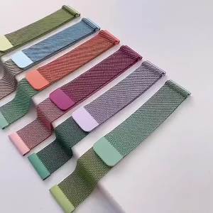 22mm Stainless Steel Strap For OnePlus Watch 3 2 46MM Milanese Loop For Oppo Watch X/4 Pro Band Realme Watch S SPro 2 3 3Pro