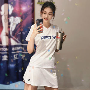 YONEX Badminton Skirt Breathable Anti-Light Spring Summer Sport Skirt Womens Sports Fitness Fans Goods YNXX 220073BCR