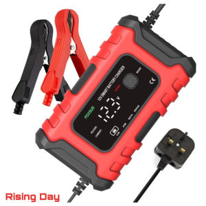 Motorcycle Car Battery Charger 12V6A Smart Multi-Battery Repair Device Full Universal Type Lead Acid Storage Charger
