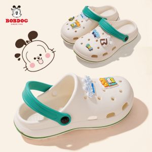 Bobdog Childrens Outdoor EVA Material Clog Shoes Summer Beach Slippers Anti-slip Boys Girls Casual Flat Heel Footwear