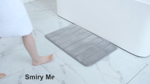 Kitchen Mat Bathroom Mat Floor Mat Toilet Bathroom 40*60cm Water Absorbent Mat Memory Foam Mat Bathroom Floor Mat