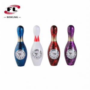 FL | Simulation Bowling Pin Clock Four Color Optional