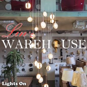 Lampu Gantung void MODERN 19 BUBLE GLASS LED pendant light