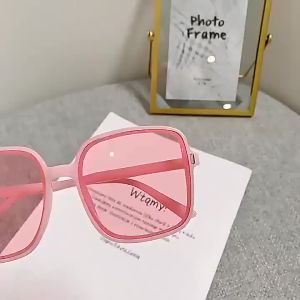 2/3/4/6pcs Womens Retro Square Glasses Gradient Lenses Lightweight & Durable for Daily/Outdoor/Driving