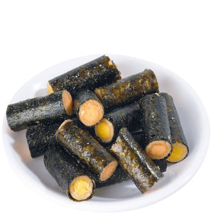 Seaweed Meat Powder Loose Roll Heart Shaped Seaweed Egg Roll Office Snack Biscuit Leisure Food Individually Packaged Crackers