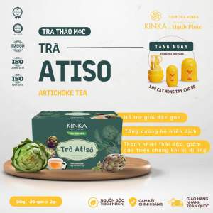 Trà Atisô KINKA - Hỗ Trợ Chức Năng Gan - Thanh Nhiệt Giải Độc - Tăng Cường Miễn Dịch