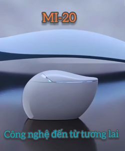 Bồn cầu thông minh XIAOMI MI-20 phiên bản Full option cao cấp Rada tự động mở nắpcảm biến chân xịt rửa sấy đa chức năng