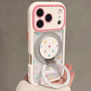 TUZHEER | Soft Drop Protection Case Colorful Polka Dot