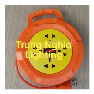Ổ cắm điện kéo dài quay tay có công tắc FANAGOLD - Ổ cắm Quay chịu tải cao - Dây dài 5m/10m