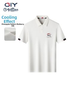 GYgoldlion | Cool and Breathable Summer Polo Shirt Fashion Trendy