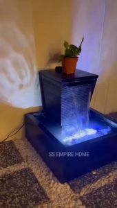 S19 Mouth Feng Shui 2x2 Water Pond Fountain Kolam Air Sandstone Garden Water Feature Fish Waterfall Home