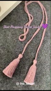 IKAT PINGGANG TASSEL KEPANG JUMBO BESAR PREMIUM SABUK RUMBAI 125 - 150 CM