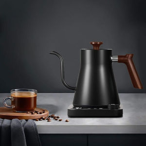 กาต้มน้ำไฟฟ้าอัจฉริยะควบคุมอุณหภูมิคงที่ สำหรับชงกาแฟแบบดริป คอโก่ง ใช้สำหรับชงนมผง ความจุ 900 มล.