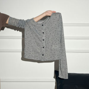 AUDISTY | Áo Cardigan Mỏng Màu Sắc Sao