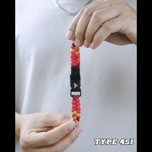 สายตะกรุด บรรจุภัณฑ์ประจำวันเกิด รุ่น TYPE 4S1 (รอบสาย ไม่รวมหลอด) เชือกถัก PARACORD [CORDPLAY]