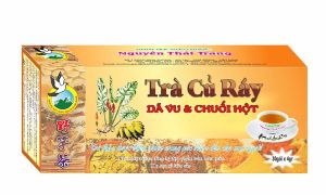 TRÀ CỦ RÁY TÚI LỌC NGUYÊN THÁI TRANG (30 TÚI NHỎ × 4G) HỖ TRỢ VÀ GIẢM NGUY CƠ NGƯỜI BỊ GOUT.