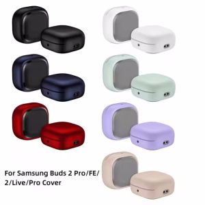 New For Samsung Galaxy Buds 2 Pro/FE/2/Live/Pro Cover Anti Drop Full Body Protective Hard Shell for Galaxy Buds FE Cover