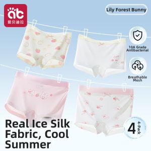 AIBEIDILA | Soft Breathable Baby Girl Underwear Boxer Briefs