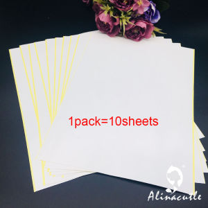 A4 X10 SHEETS Double Sided Tape Adhesive Clear Strong Sticky Transparent Packing Paper Craft Handmade Card Hardcover Photo Album