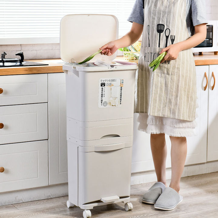 Detailed Kitchen Garbage Can On Wheels Wallpaper Art Detailed Kitchen Garbage Can On Wheels Wallpaper Art