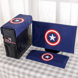 Modern Minimalist Computer Dustproof Cover Cloth Keyboard Host Case Cute Home Use Desktop Computer Protective Cover