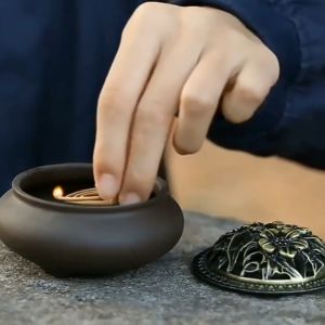 กระถางธูป สำหรับจุดกำยาน เซรามิค ที่ใส่ธูป