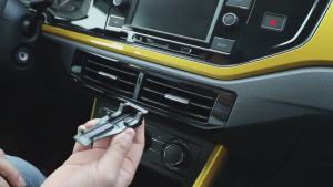 Phone Holder Car For Volkswagen Polo MK6 2019 2020-2023 Special Fixed Bracket Base Wireless Charging Stand Auto Accessories