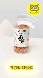 KICAU MART Pakan Burung Venom Black Voer Kibasari Star Hitam Pur Pakan Burung Murai Cucak Ijo Anis Kacer Anti Ngelowo Bagong Over Birahi Pakan Burung Gacor Rajin Bunyi