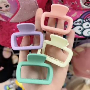 Kẹp tóc mini hình vuông đủ màu cho nữ phụ kiện tóc cho nữ thời trang Hàn Quốc