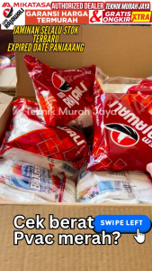 LEM RAJAWALI PVAC Merah Kemasan Kantong Besar 800 gr 1 kg Lem Putih Serbaguna Plamir ASLI MIKATASA