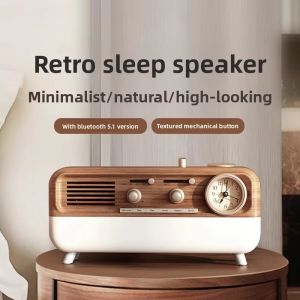 💥Dream Best🔥 Retro Sleep Speaker | Bluetooth Speaker & Night Light Combo | Ambient Sound Sleep Aid and Bedside Lamp with Retro Decor Design