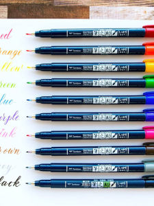 Tombow | Elastic Fiber Colorful Signature Pen