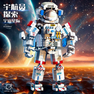 Mô Hình Lắp Ráp Mô Phỏng Người Ngoài Hành Tinh Độ Khó Cao Đồ Chơi Giáo Dục Cho Trẻ Em Quà Tặng Sinh Nhật Lắp Ráp Khối