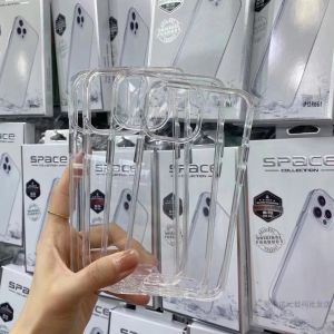SPACE เคสใสกันกระแทก iPhone 16 16Pro 16Plus 16PROMAX 14pro 14plus 14 promax 12 Pro max iPhone11 iPhone 11 Pro max 6Plus 7Plus 8Plus xr xs max iPhone6 7 8 iPhone 13 Pro max 15 Pro max  15promax 15plus - Lazada