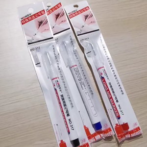 Spidol Pulpen Pena Permanen Tukang Bangunan Kepala Panjang Long Nip Tip Waterproof Paint Marker Penanda Besi Kayu Plastik Ban Mobil Motor Tahan Air