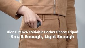 Ulanzi MA26 Foldable Pocket Phone Tripod: Vlogging & Live Streaming Made Easy
