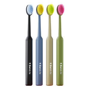 YIYANSENLIN | Powerful Cleaning Soft Bristle Toothbrush Pair