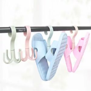 Gantungan Cabang 4 Kait Putar 360 derajat Hanger 4 Cakar Serbaguna