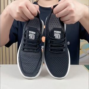 Nomad Range Sepatu Sneakers Sekolah Kerja Casual S16 Gratis Kaos Kaki  Ringan Running Jogging