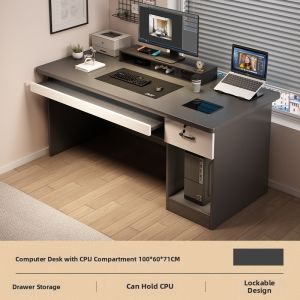 ZHUOHE | Simplicity Specialized Home Office Desk with Drawer