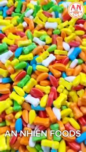 Kẹo trái cây ngũ sắc (có video)