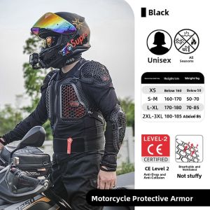 DUHAN(duhan) | Duhuan Off-Road Motorcycle Armor Chest Back Protector Hardshell Suit Anti-Fall Racing Gear Motorcycle Protective Clothing