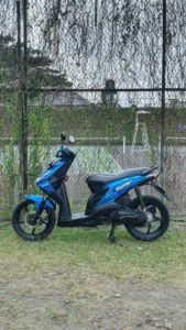 STRIPING STICKER LIS LES POLET honda beat karbu 2008 Fullset list body standar Mahkota Stiker
