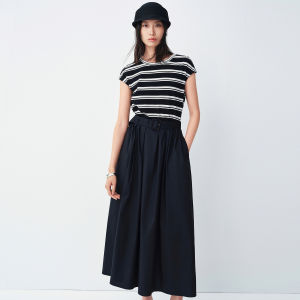 PEACEBIRD | Summer Commuter New Striped Dress Women